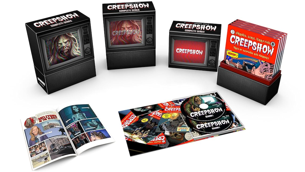 Creepshow lança caixa completa com formato de TV retro e nove discos - Imagem do artigo original